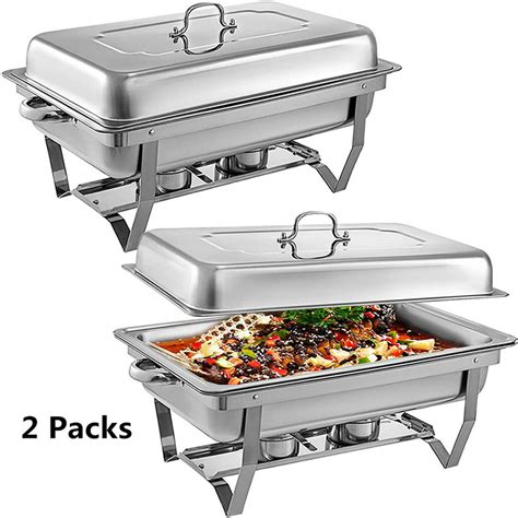 Keep the <b>food</b> warm by covering the trays with the included lids. . Buffet server food warmer costco